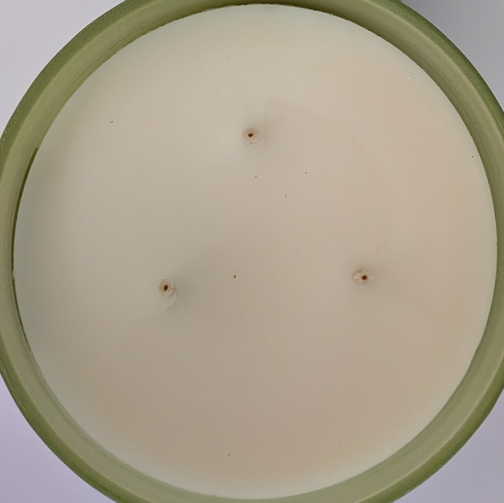 Bath & Body Works Autumn Woods Candle Set Of 2 - Green Jar - Picture 2 of 4